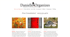 Desktop Screenshot of danielleorganizes.com